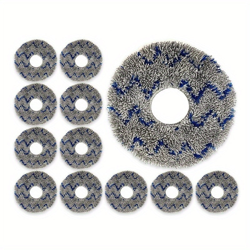 Replacement Washable Mop Pads for Robot Vacuums, Eco-Friendly Floor Cleaning Accessories