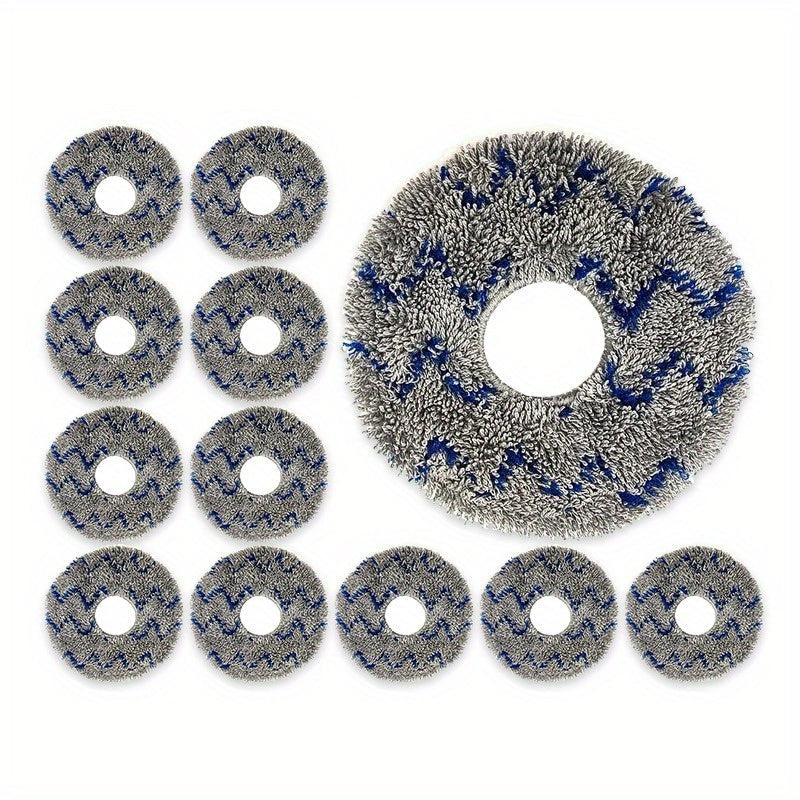 Replacement Washable Mop Pads for Robot Vacuums, Eco-Friendly Floor Cleaning Accessories