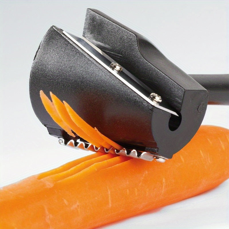 Ручной овощной слайсер для моркови, огурцов, кабачков, нержавеющая сталь, полезные закуски, блюда