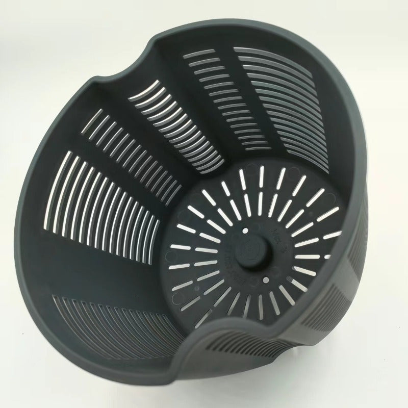 Thermomix TM5/TM6 uchun suv filtri savati, oziq-ovqat darajasidagi naylon materialidan tayyorlangan va qopqoq bilan. Oshpazlik va oziq-ovqat tayyorlashni yaxshilash uchun ortiqcha oqimni oldini olish tarmog'iga ega.