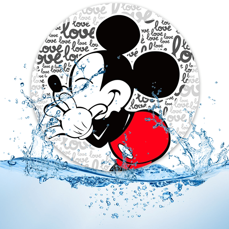 Couple Car Coasters Non-Slip Acrylic Interior Accessories