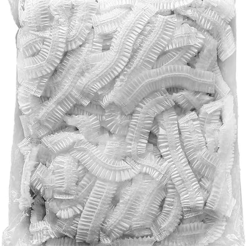 Elastic Food Storage Covers Set of 100 Plastic Wraps for Fruits Vegetables Meat