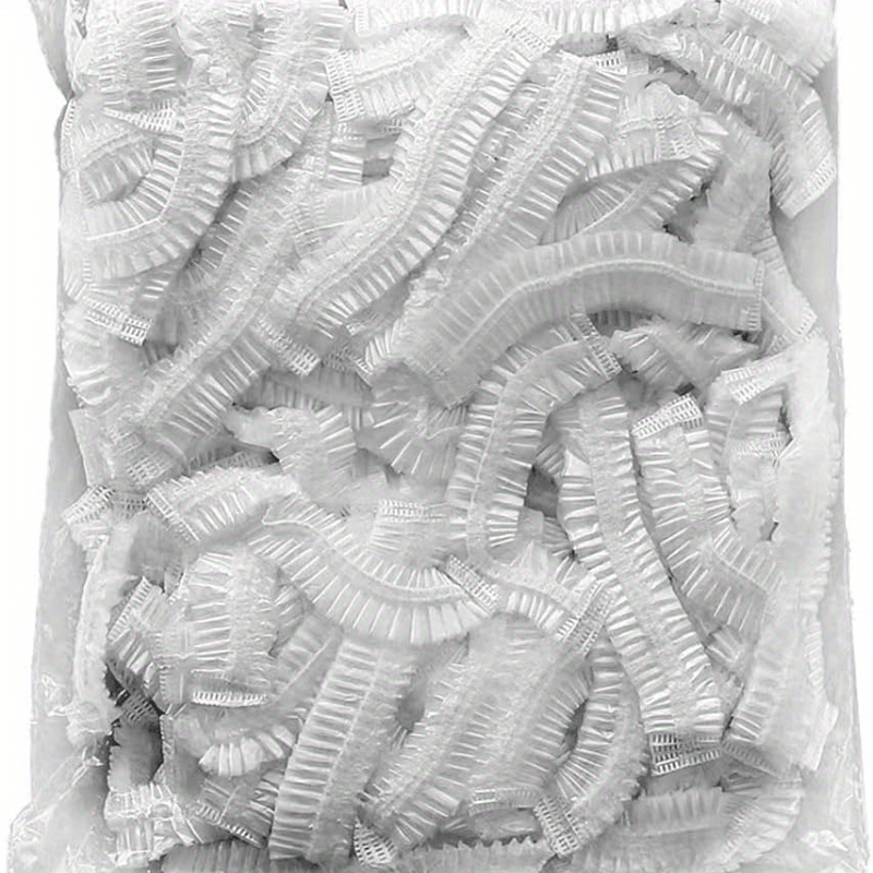 Set of 100 Reusable Plastic Food Storage Covers for Fruits Vegetables Meats