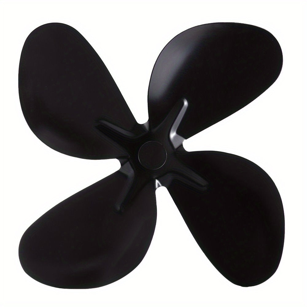 Repuesto de ventilador de estufa de leña con 4/5/6 aspas, ecológico, accesorio para quemador de troncos, chimenea