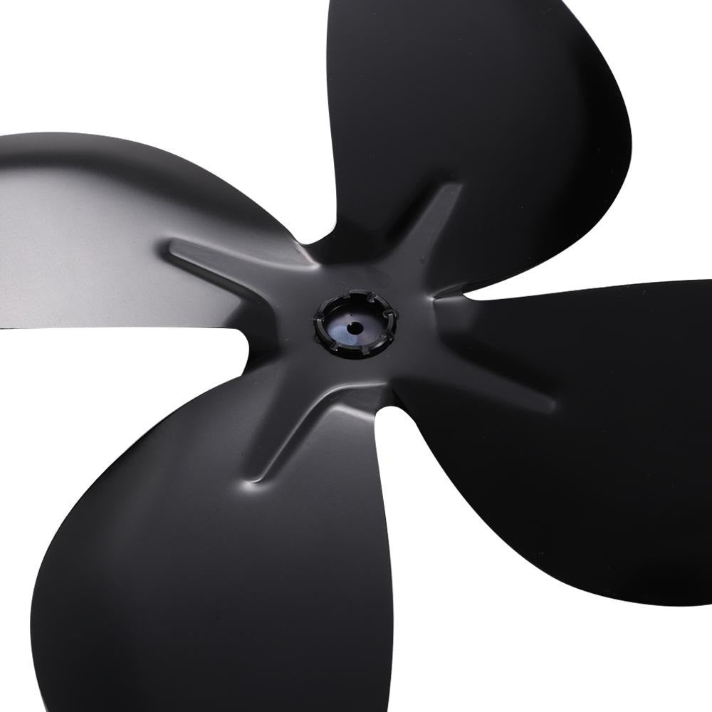 Repuesto de ventilador de estufa de leña con 4/5/6 aspas, ecológico, accesorio para quemador de troncos, chimenea