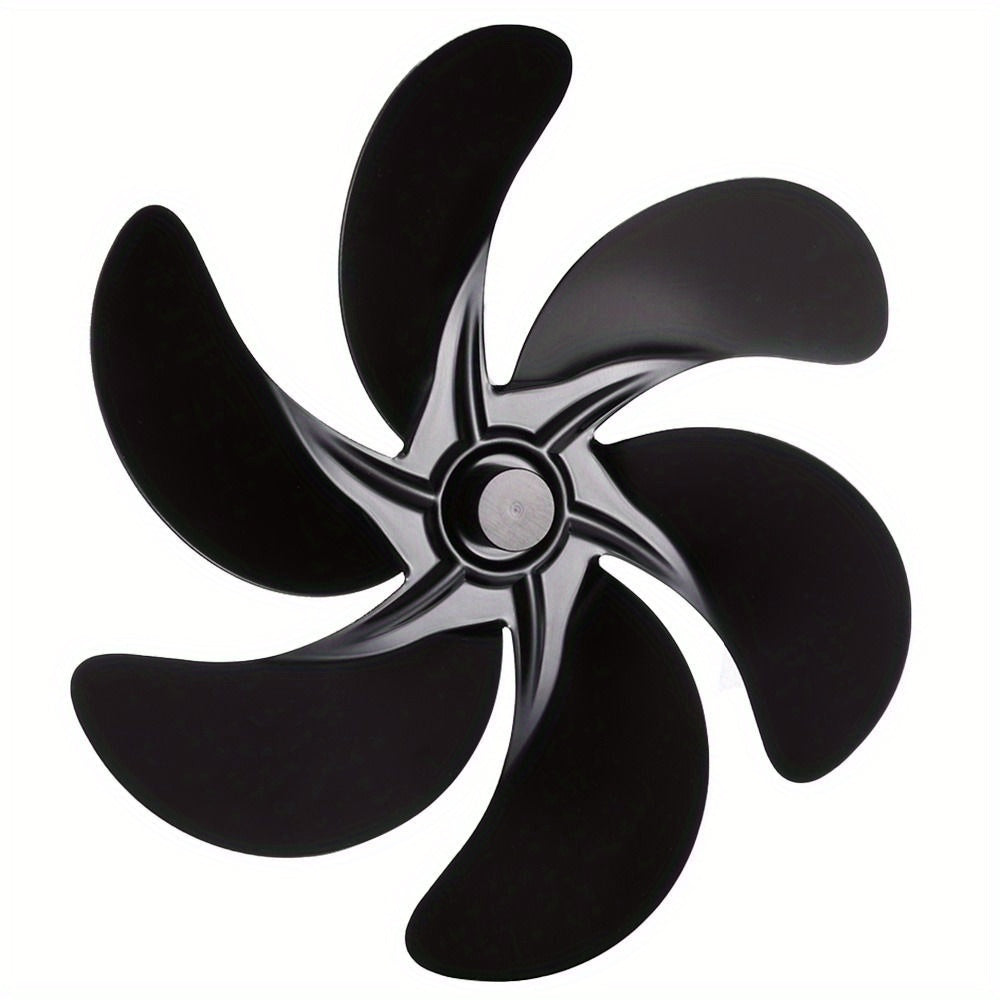 Repuesto de ventilador de estufa de leña con 4/5/6 aspas, ecológico, accesorio para quemador de troncos, chimenea