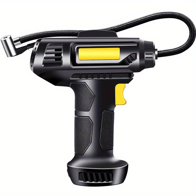 Portable Tire Inflator with Digital Display USB Rechargeable 150PSI for Cars Bikes Sports Balls