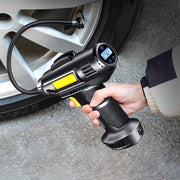 Portable Tire Inflator with Digital Display USB Rechargeable 150PSI for Cars Bikes Sports Balls