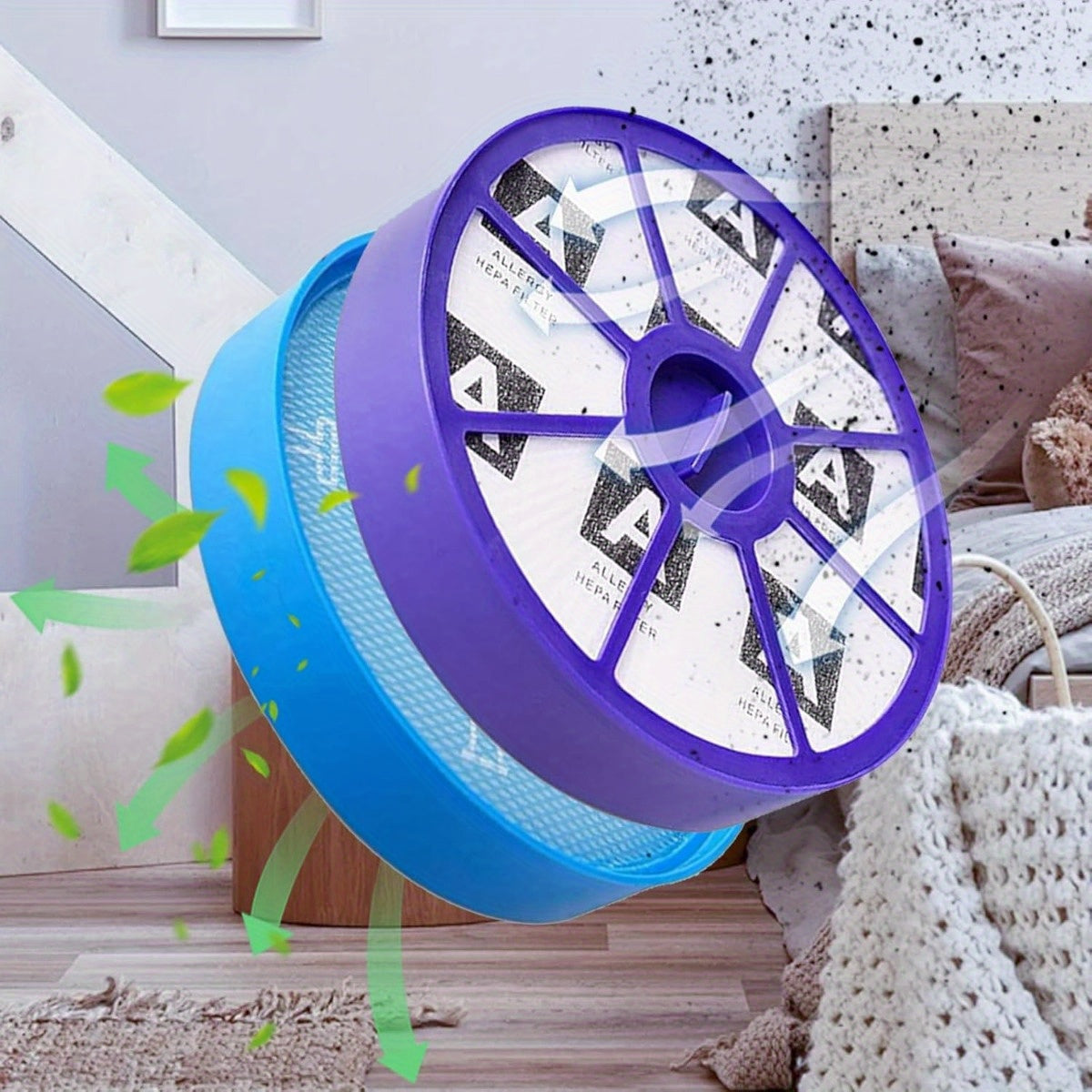 2 dona HEPA filtrni almashtirish to'plami Dyson changyutgich uchun DC19 DC20 DC21 DC29 old va orqa motor filtrlari