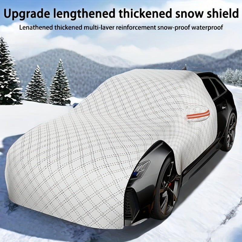 Durable Nylon Windshield Cover for All Seasons Snow Sun Protection