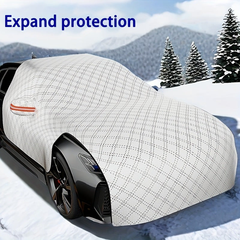 Durable Nylon Windshield Cover for All Seasons Snow Sun Protection