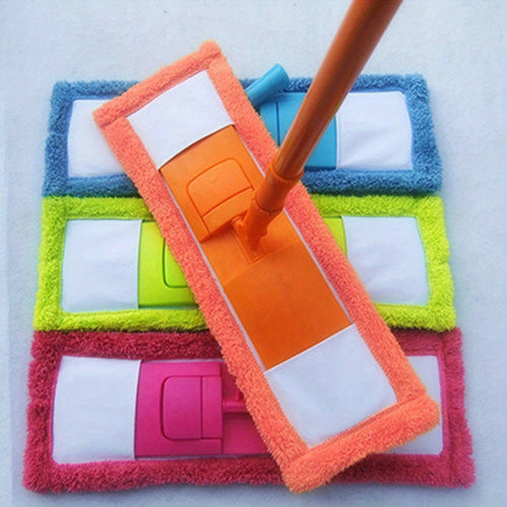 Poliester mopu qopqog'i yog'och, plitka, laminat pollari uchun. Yuvilishi mumkin va juda singdiruvchi. Changni olib tashlash oson, batareyalar kerak emas.