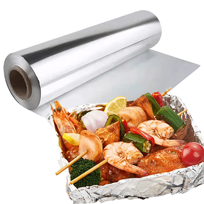 10m Aluminum Foil Roll Non-Stick Oven Safe Baking and Grilling Wrap