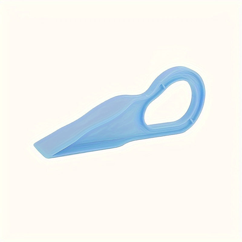 Ergonomic Bed-Making Tool for Easy Bed Sheet and Skirt Insertion Blue