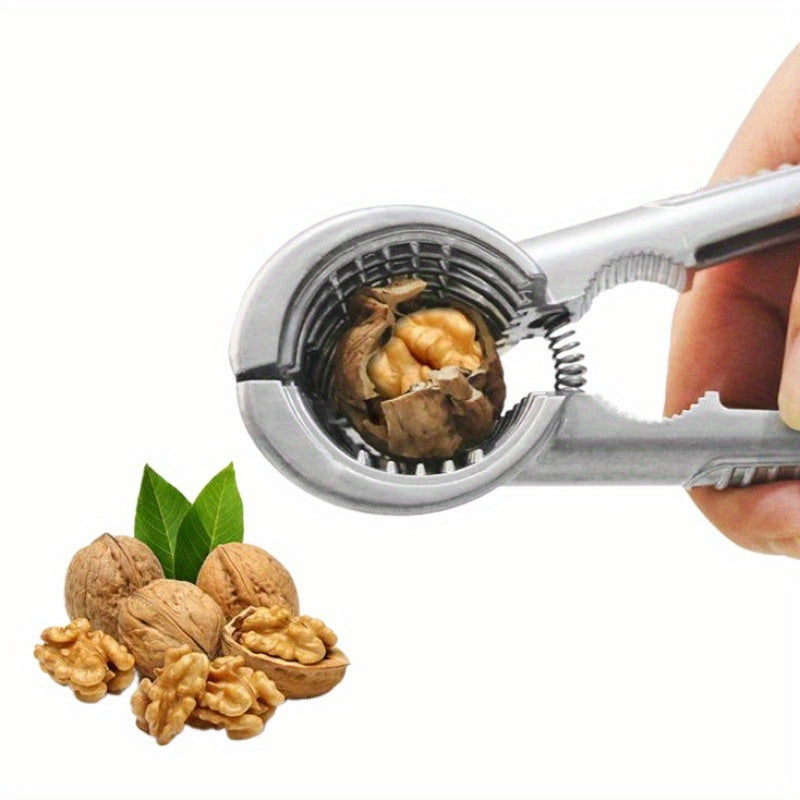 Stainless Steel Nutcracker for Chestnuts Walnuts and Hazelnuts Durable Multi-Function Tool