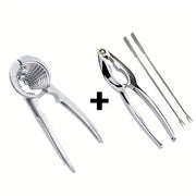 Stainless Steel Nutcracker for Chestnuts Walnuts and Hazelnuts Durable Multi-Function Tool