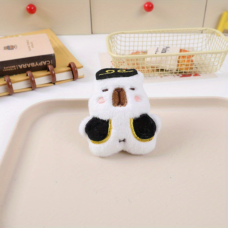 Unisex Fabric Plush Pendant Brooch with Journey to the West Characters 8.5cm