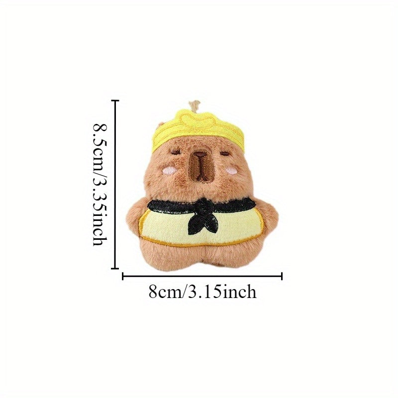 Unisex Fabric Plush Pendant Brooch with Journey to the West Characters 8.5cm