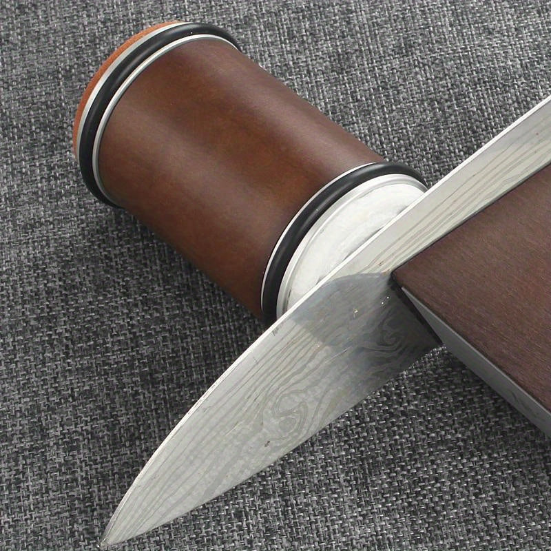 Four-Angle Knife Sharpener with Diamond Abrasive, Professional Kitchen Tool