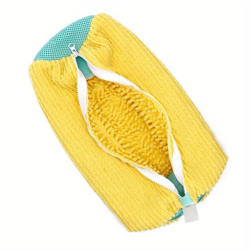 Premium poyabzal tozalash sumkasi yumshoq cho'tka bilan - krossovkalar va sport poyabzallari uchun mos, qayta ishlatiladigan va deformatsiyaga qarshi