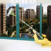 Extendable Telescopic Window Cleaning Brush with Plastic Sponge Mop for High-Rise Glass and Floor Dust