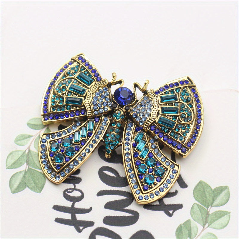 Qushcha broshy rhinestones emal hayvon dizayni pinlari uchun swetlar, palto uchun