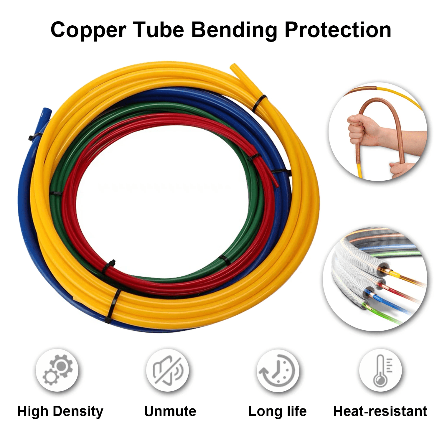 Copper Pipe Protector 4m Anti-Deformation Bending Tool for Plumbing