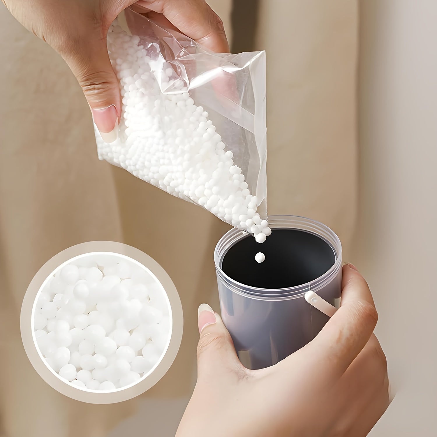 Reusable Calcium Chloride Dehumidifier Box Moisture Absorber for Closet Cabinet Wardrobe