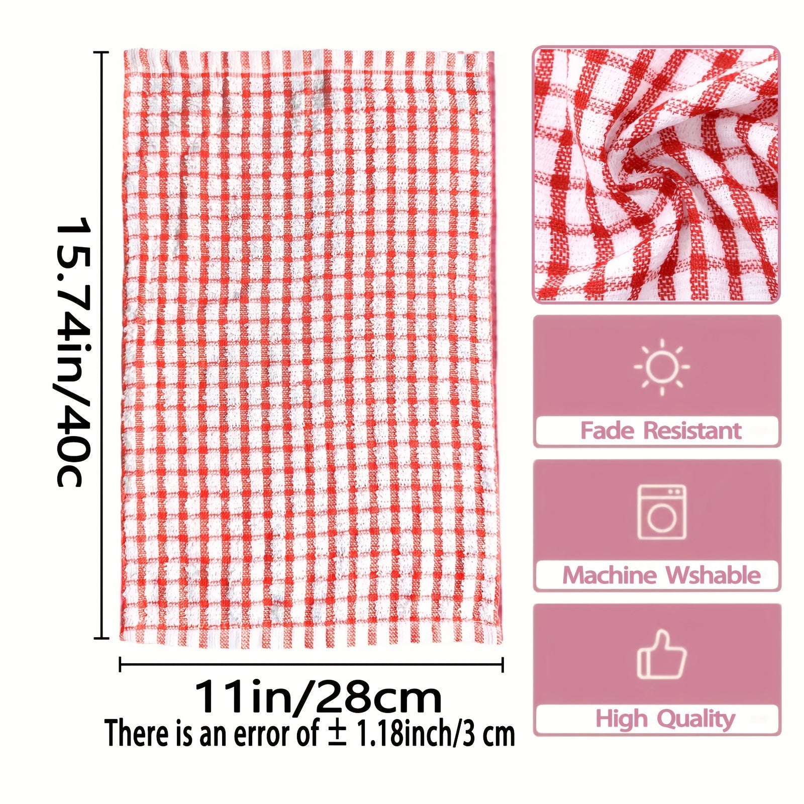 Reusable Microfiber Kitchen Towels Set, Space-Themed, Soft and Absorbent