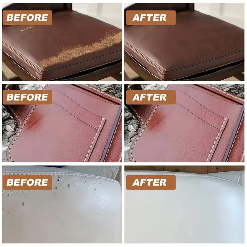 Multi-Function Leather Repair Cream for Car Seats Shoes Sofas Scratches