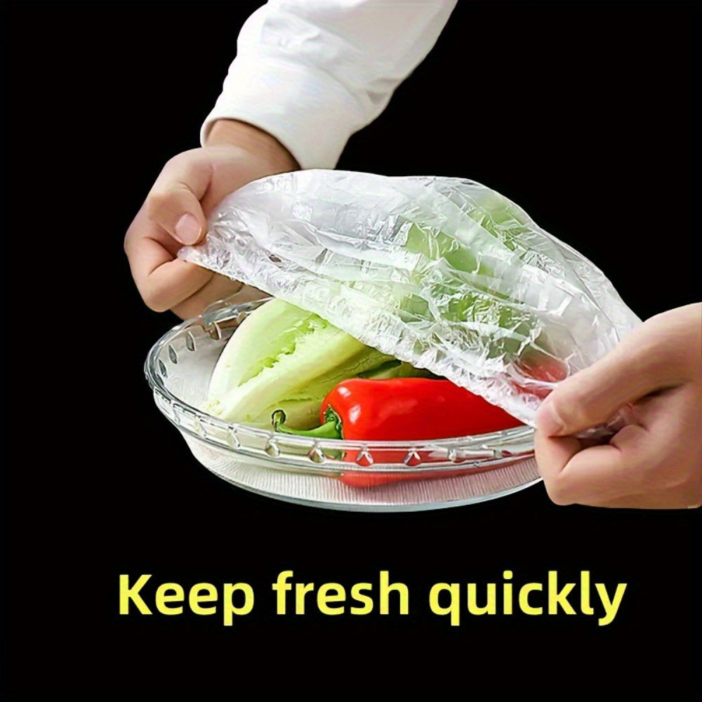 Vibrant Colored Plastic Wrap for Kitchen, Picnic, and Barbecue Food Preservation