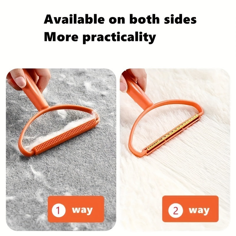 Portable Manual Hair Remover for Clothes Sofas and Carpets Pet Fur Lint Remover