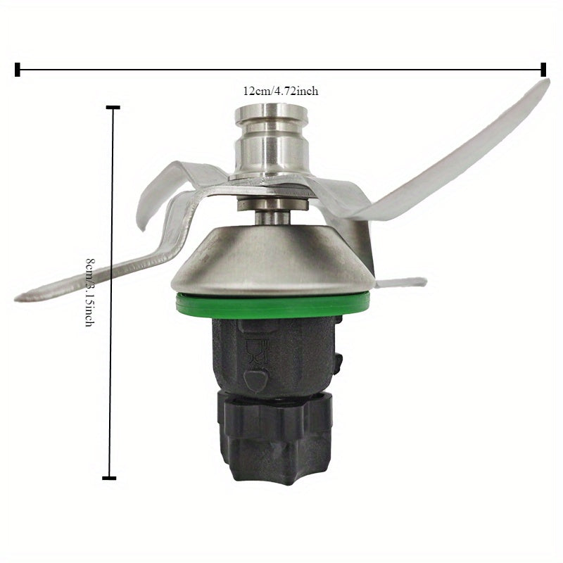 TM5 va TM6 modellari bilan mos keladigan Thermomix aksessuarlar to'plami, zanglamas po'lat va naylon pichoqni o'z ichiga oladi. Simsiz dizayn va uy oshxona jihozlari bilan foydalanish uchun oziq-ovqat bilan aloqa qilish xavfsiz.