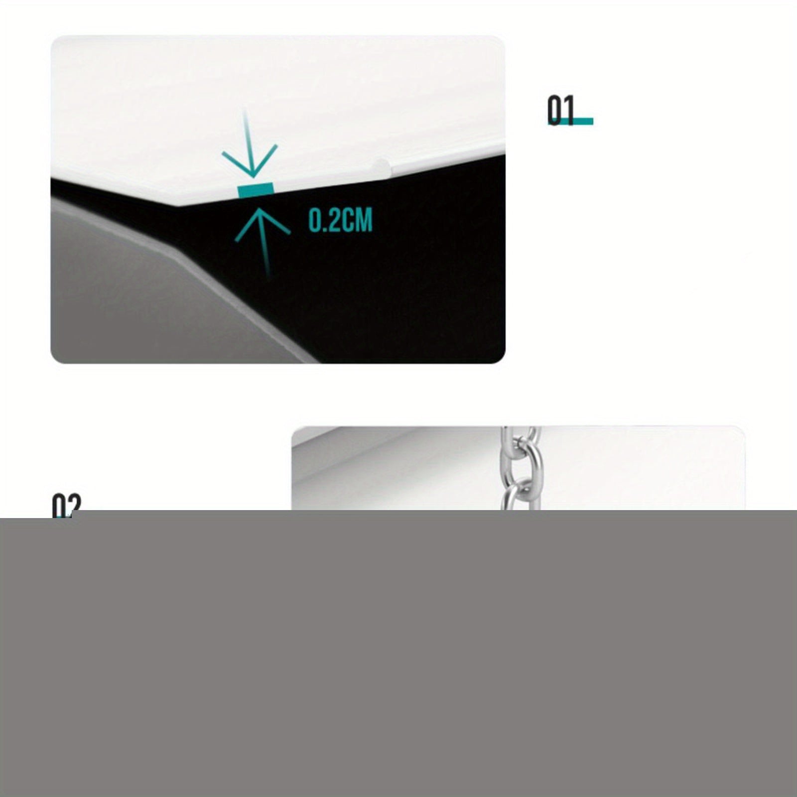 Square Plastic Ceiling Diffuser for HVAC Systems 20.32cm Air Vent Cover