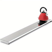 "Hairline HL Finish Paslanmaydigan Po'latdan Yasalgan Pishirish Plitkasi Exhaust Outlet Cover, Gaz va Induksion Pishirish Plitkalari uchun Qattiq, Muhim Oshxona Asboblari Aksessuar"