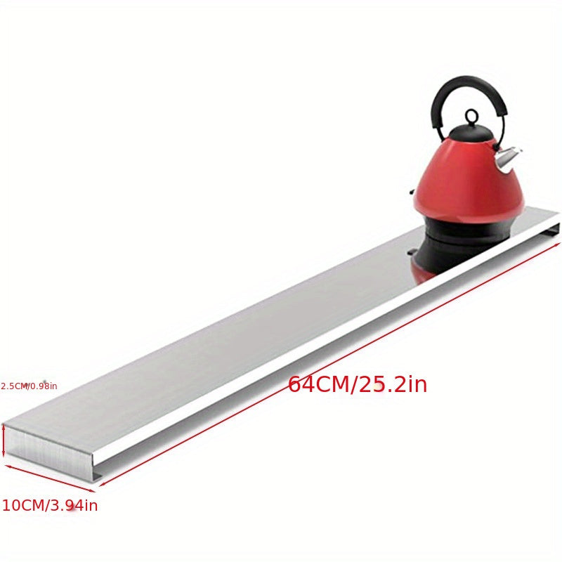 "Hairline HL Finish Paslanmaydigan Po'latdan Yasalgan Pishirish Plitkasi Exhaust Outlet Cover, Gaz va Induksion Pishirish Plitkalari uchun Qattiq, Muhim Oshxona Asboblari Aksessuar"