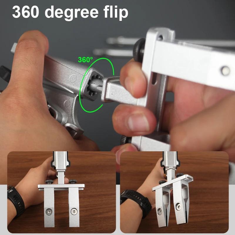 Kitchen Knife Sharpener 2024 Fixed Angle Grinder System Durable ABS Case