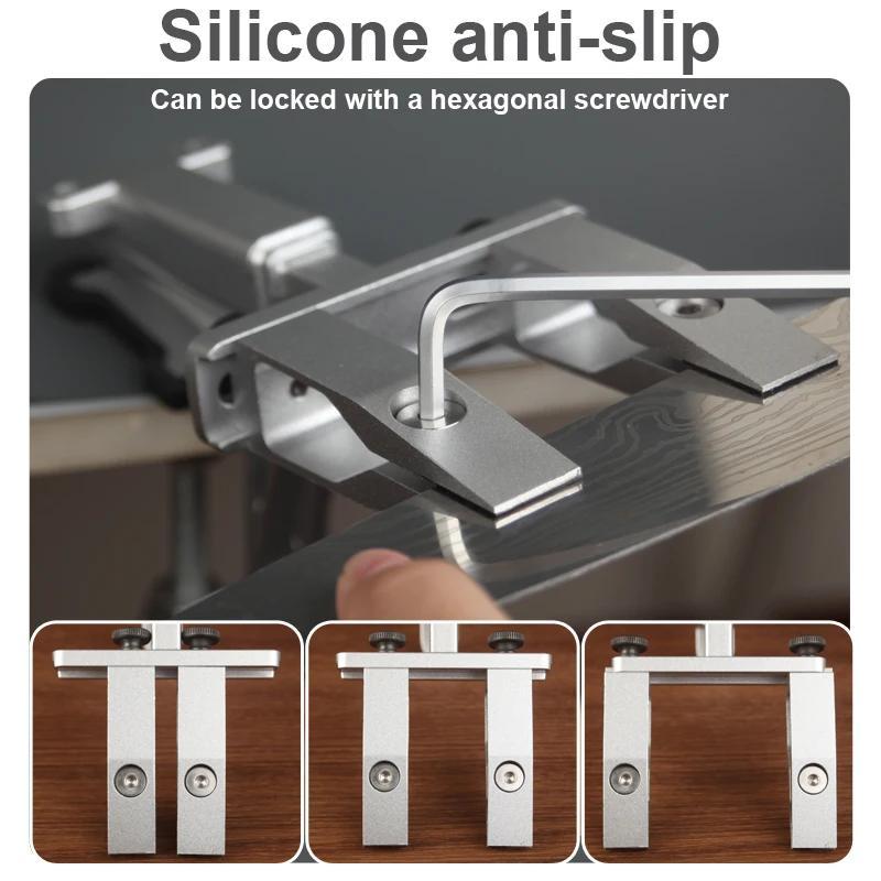 Kitchen Knife Sharpener 2024 Fixed Angle Grinder System Durable ABS Case