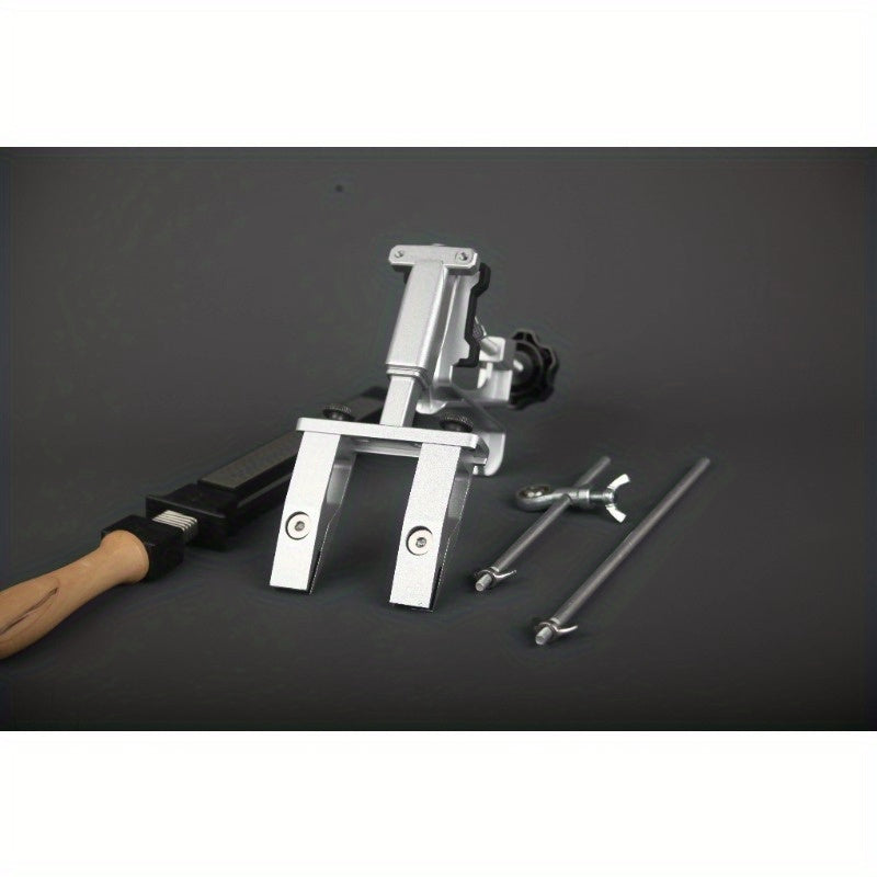 Kitchen Knife Sharpener System with ABS Case and Diamond Stone for Angle Grinder Use