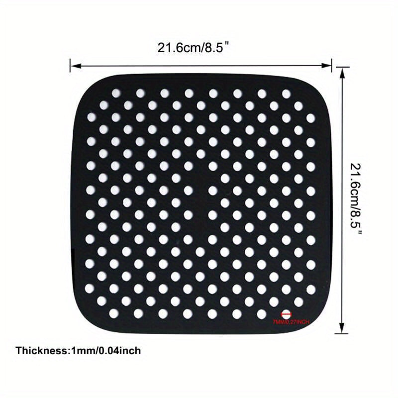 Square Silicone Pot Mat Set 2/3 Pieces Thermal Insulation Anti-Scald Coasters