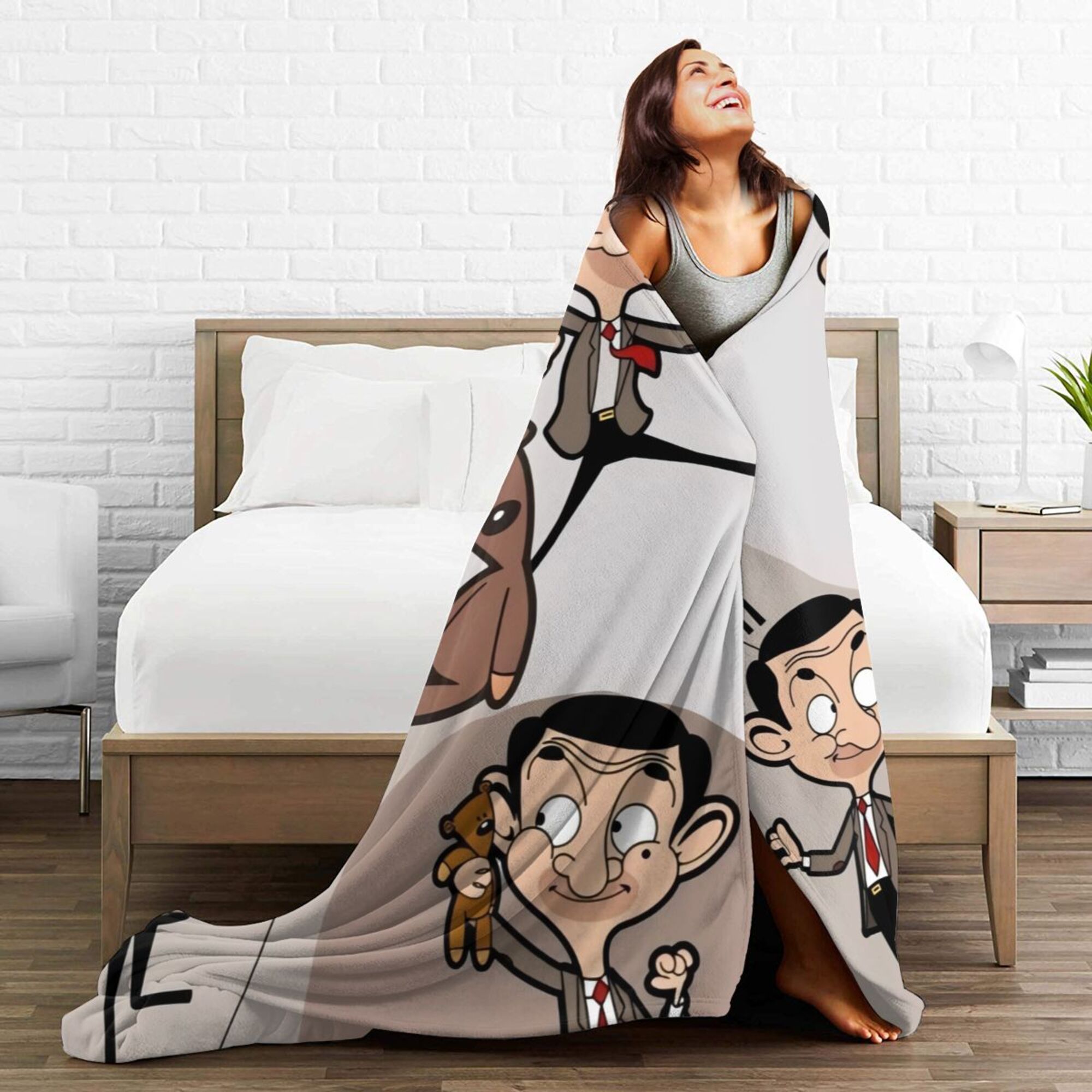 Soft Flannel Throw Blanket for Adults and Kids Cozy Warm Versatile Gift