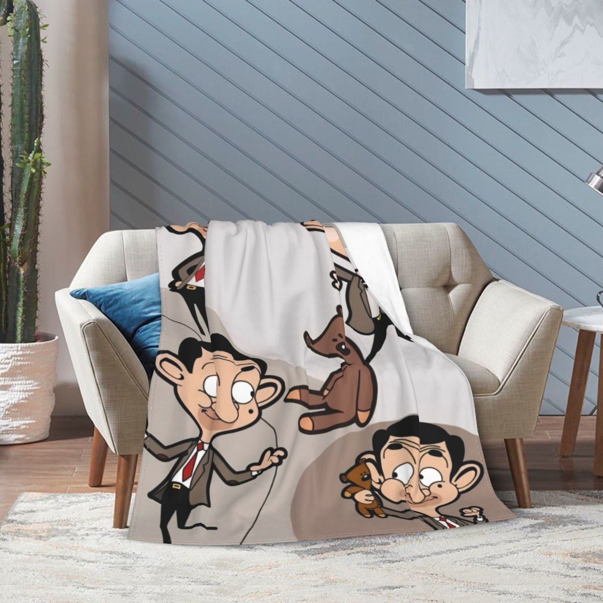 Soft Flannel Throw Blanket for Adults and Kids Cozy Warm Versatile Gift