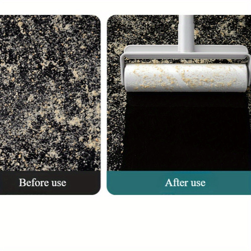 Hayvon sochlarini olib tashlash uchun rulonli to'plam, cho'ziladigan tayoq va parcha varaqalari bilan mebel va kiyimlar uchun