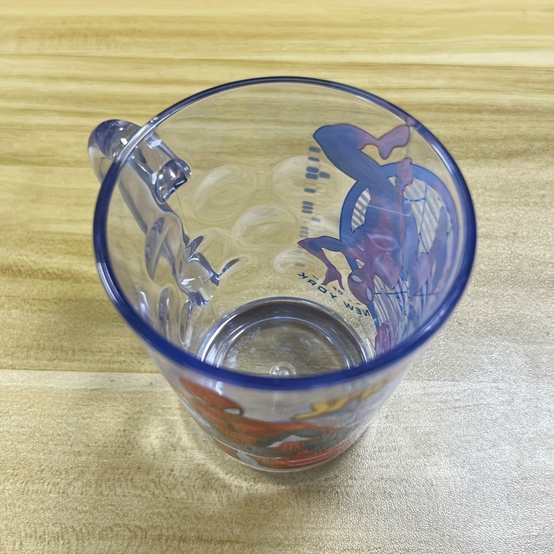 260ml Kids Water Bottle with Spiderman Design, Portable and Leakproof