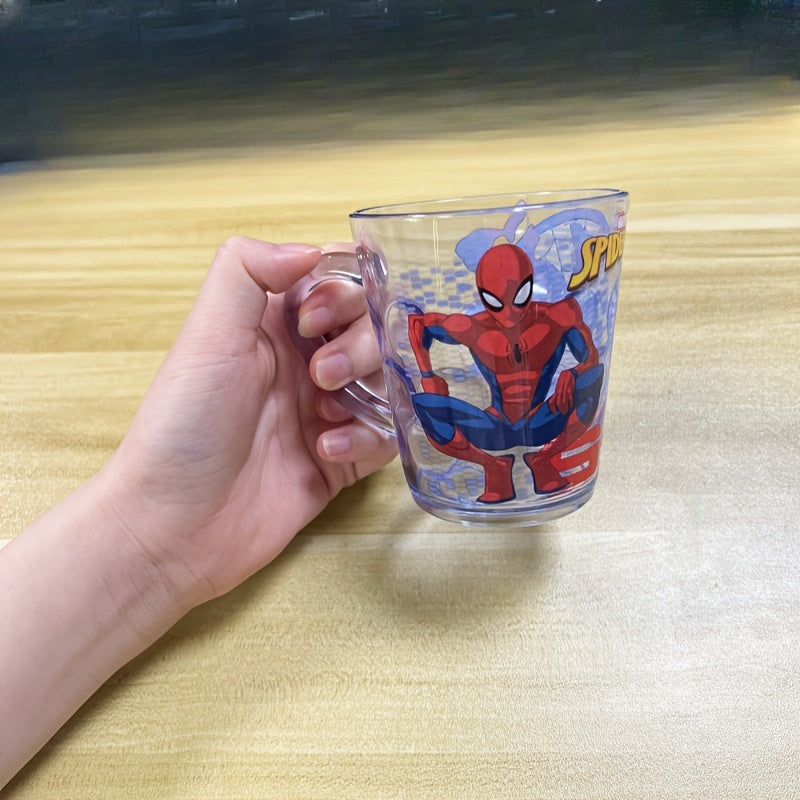 260ml Kids Water Bottle with Spiderman Design, Portable and Leakproof