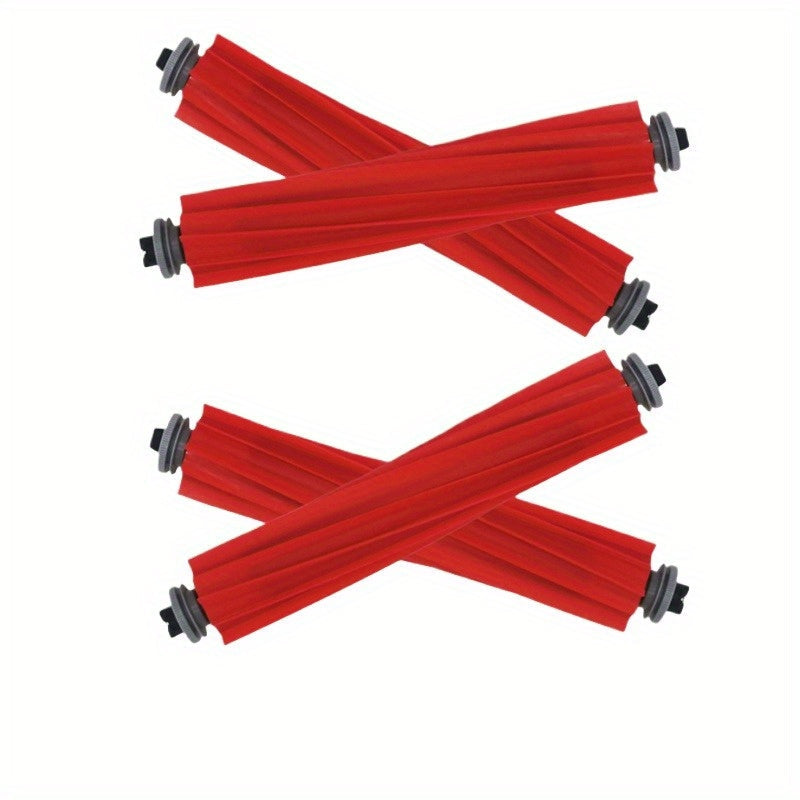 Replacement 4Pc Main Brush Roller Set for Robotic Vacuum Cleaner