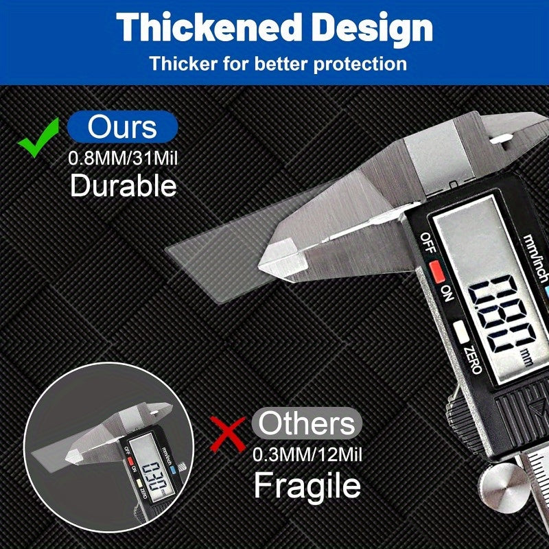 6 Durable PVC Card Sleeves Waterproof Flexible for SSN Medicare Cards