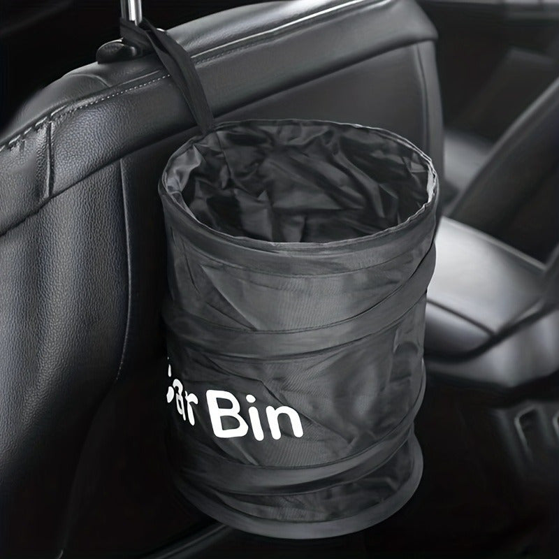 Universal Collapsible Car Trash Can Foldable Rubbish Bin Vehicle Storage