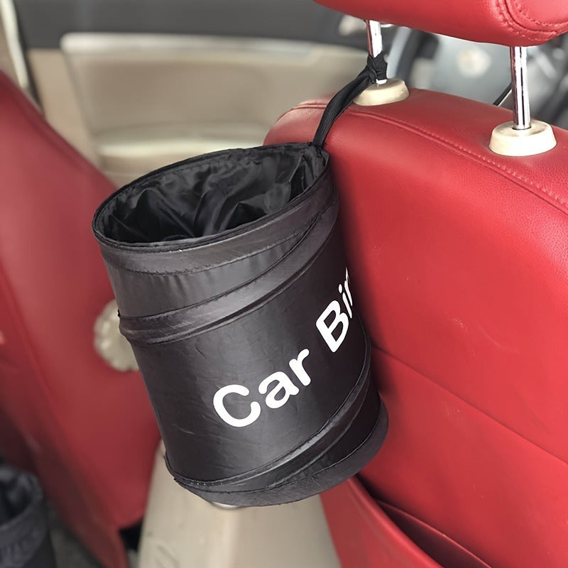 Universal Collapsible Car Trash Can Foldable Rubbish Bin Vehicle Storage