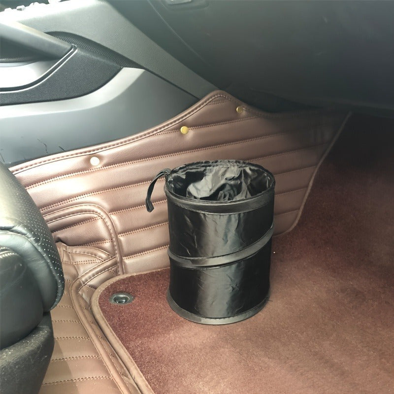 Universal Collapsible Car Trash Can Foldable Rubbish Bin Vehicle Storage